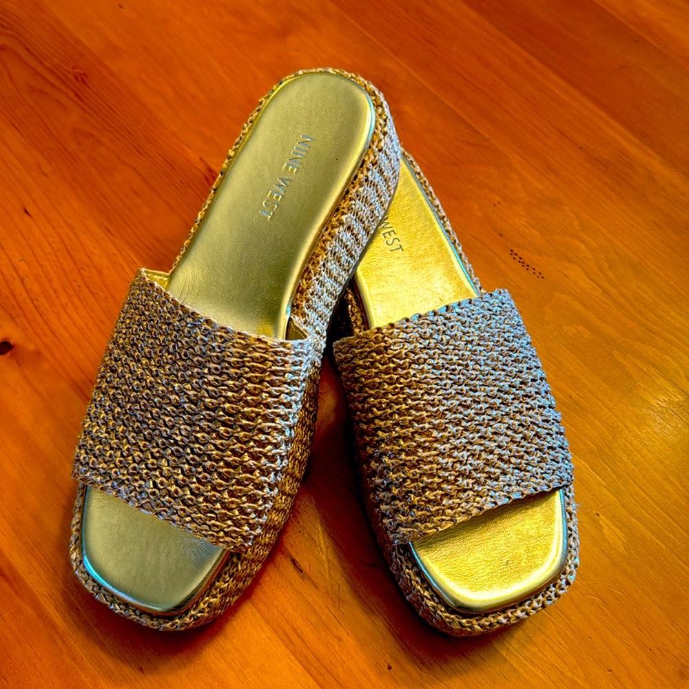 Nine West Keziah Platform Slides - image 1